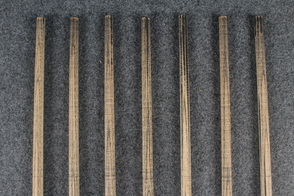custom-made: AAA 150 CM ASH shafts selection for custom made cue  #101-#107 - made to order