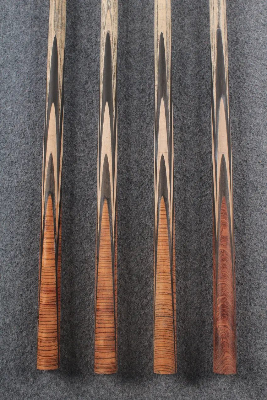 custom-made: ★★★ woods 1 piece handmade ASH snooker / pool cue #39 -#42 - made to order WOODS CUES