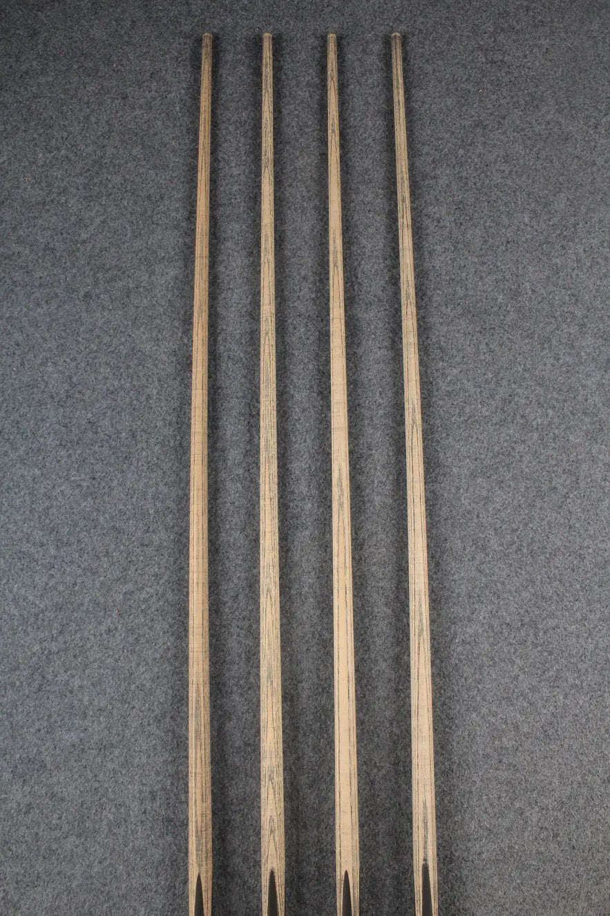 custom-made: ★★★ woods 1 piece handmade ASH snooker / pool cue #39 -#42 - made to order WOODS CUES