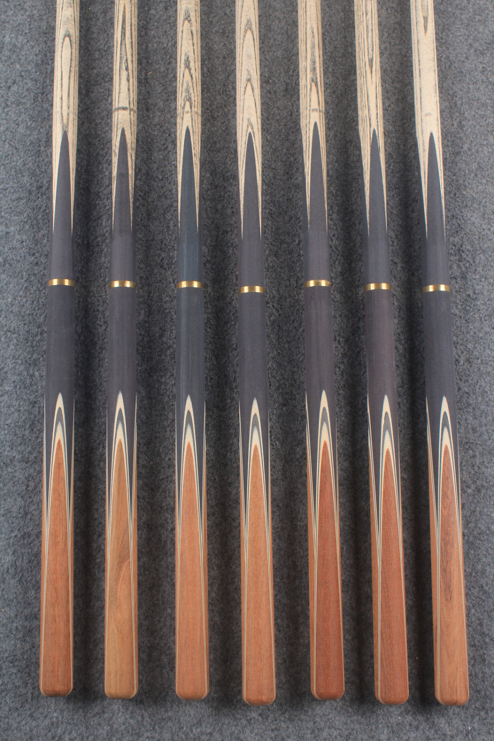 custom-made: woods 3/4 handmade ASH snooker / pool cue #116