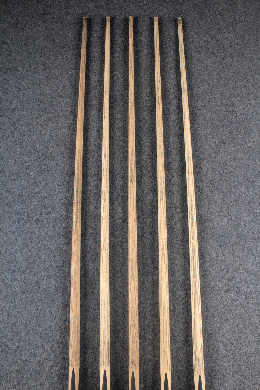 custom-made:  woods 1 piece handmade ASH snooker / pool cue #78-#82 - made to order