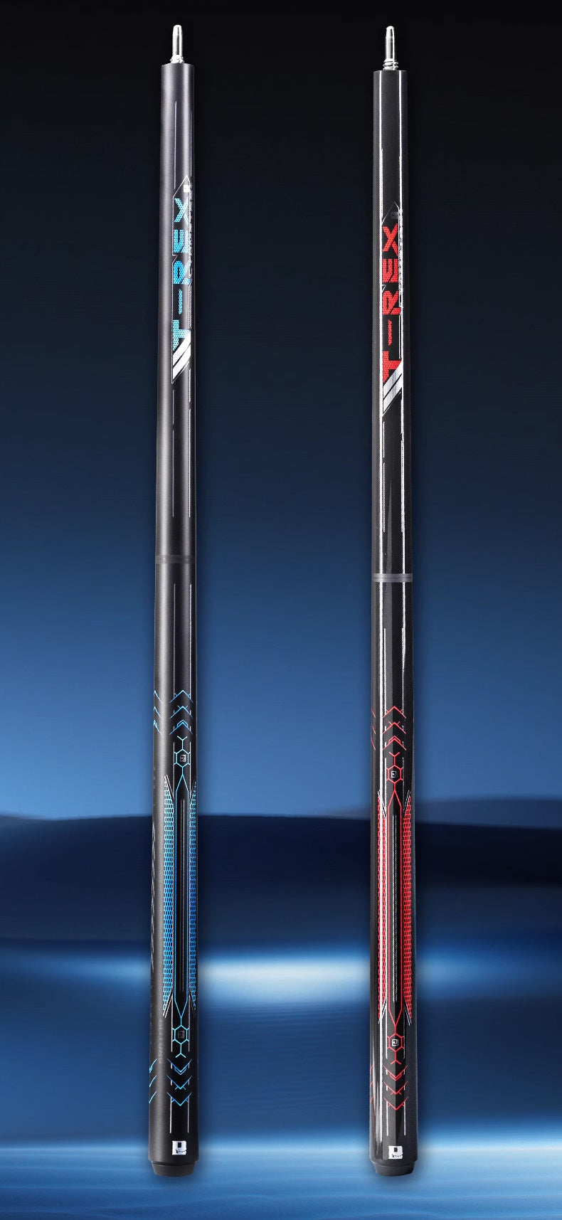 Carbon Fiber Shaft  Billiards Cue Punch&Jump Cue Stick darling 12.9mm