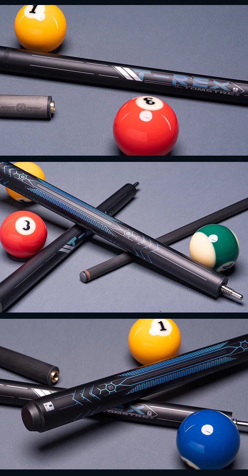 Carbon Fiber Shaft  Billiards Cue Punch&Jump Cue Stick darling 12.9mm