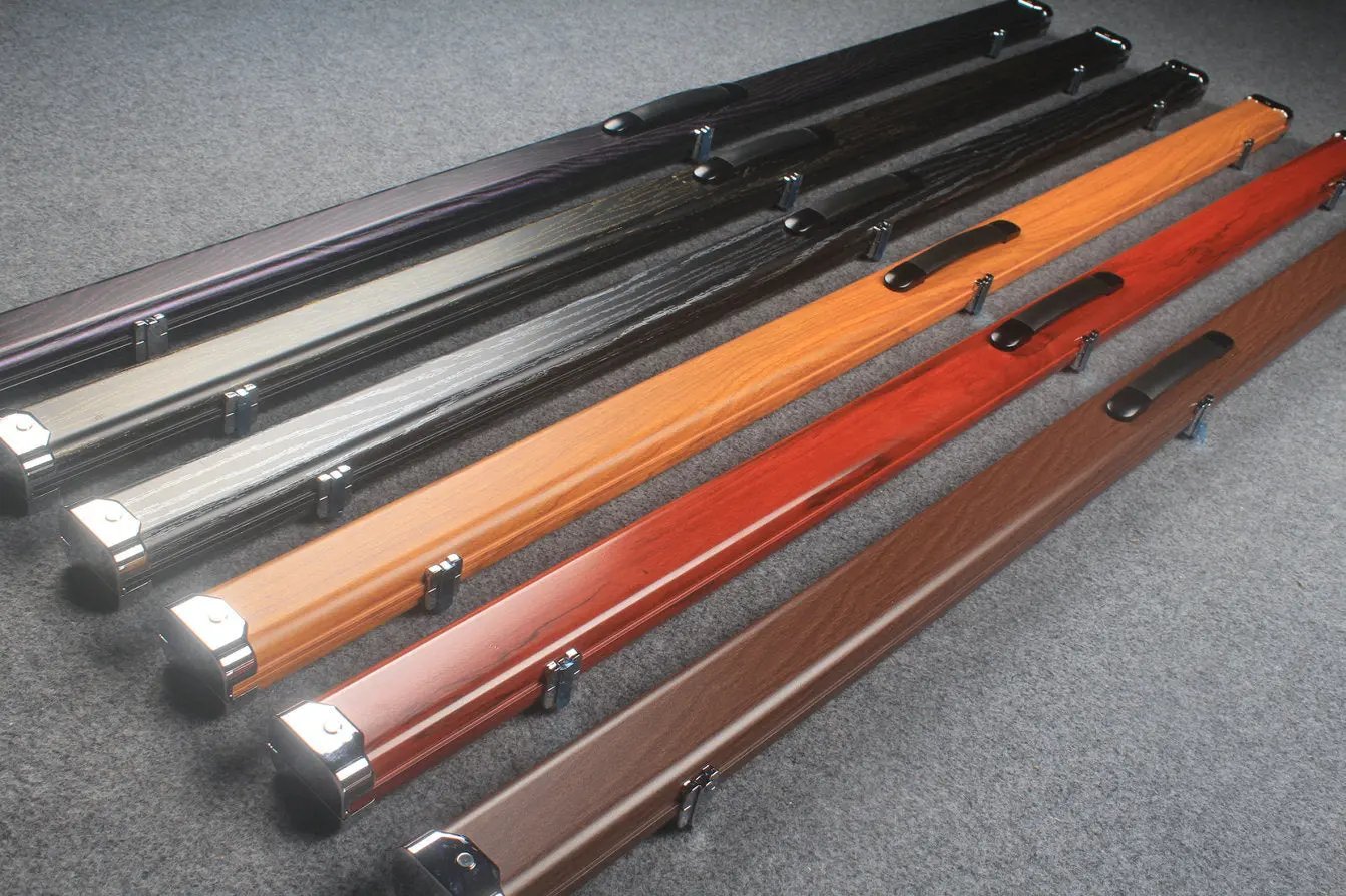 1 Piece deluex slimline Aluminium Case With 2 Slots WOODS CUES