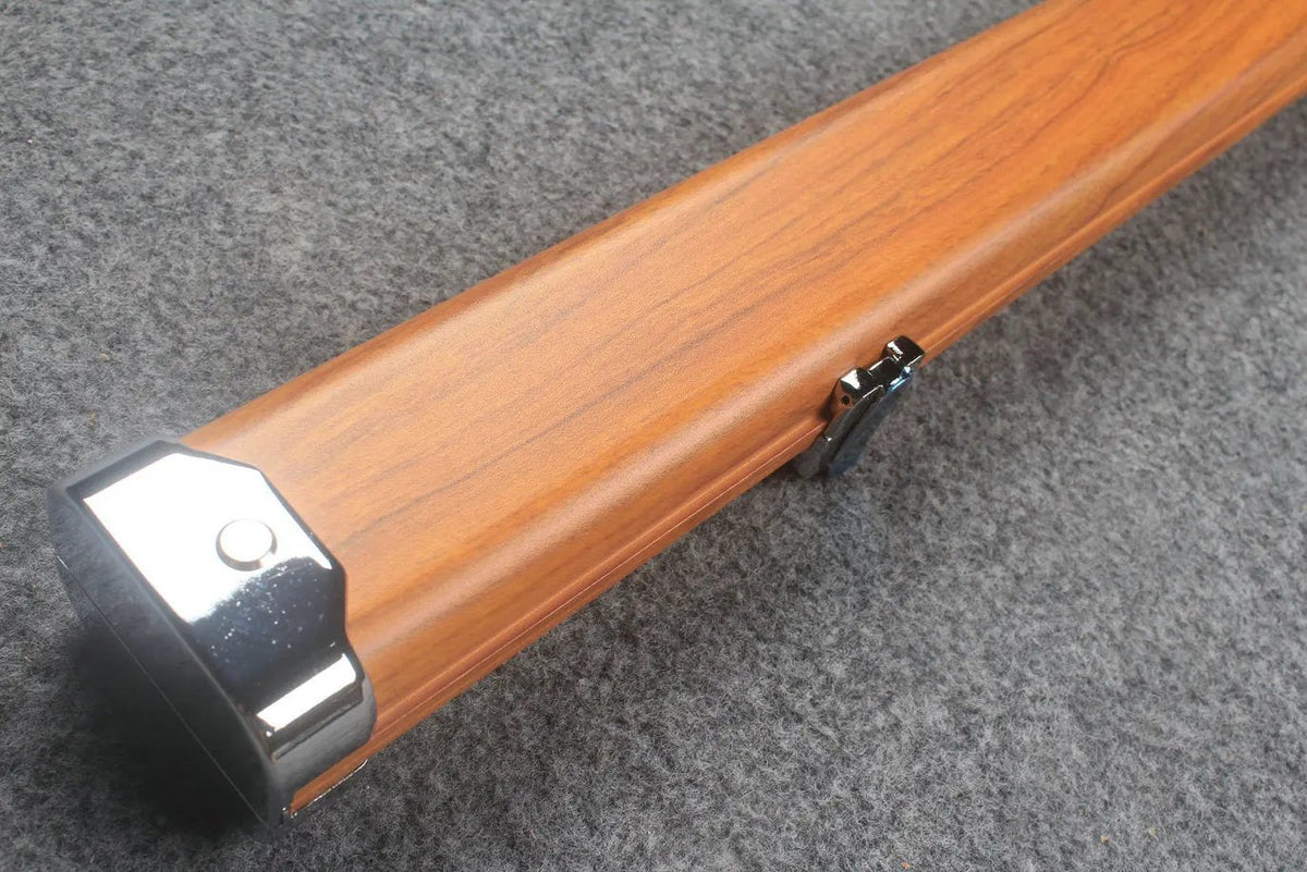 1 Piece deluex slimline Aluminium Case With 2 Slots WOODS CUES