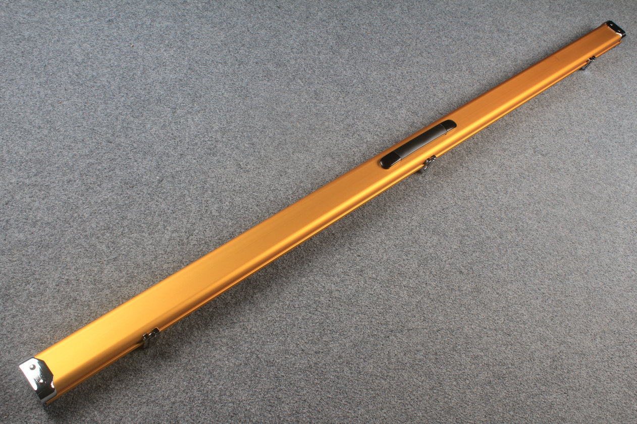 1 piece deluex slimline aluminium case with 2 slots WOODS CUES
