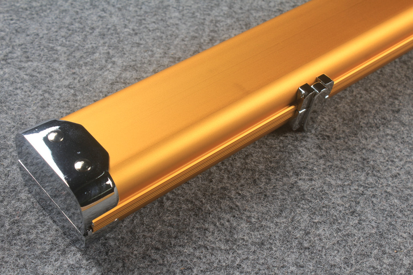 1 piece deluex slimline aluminium case with 2 slots