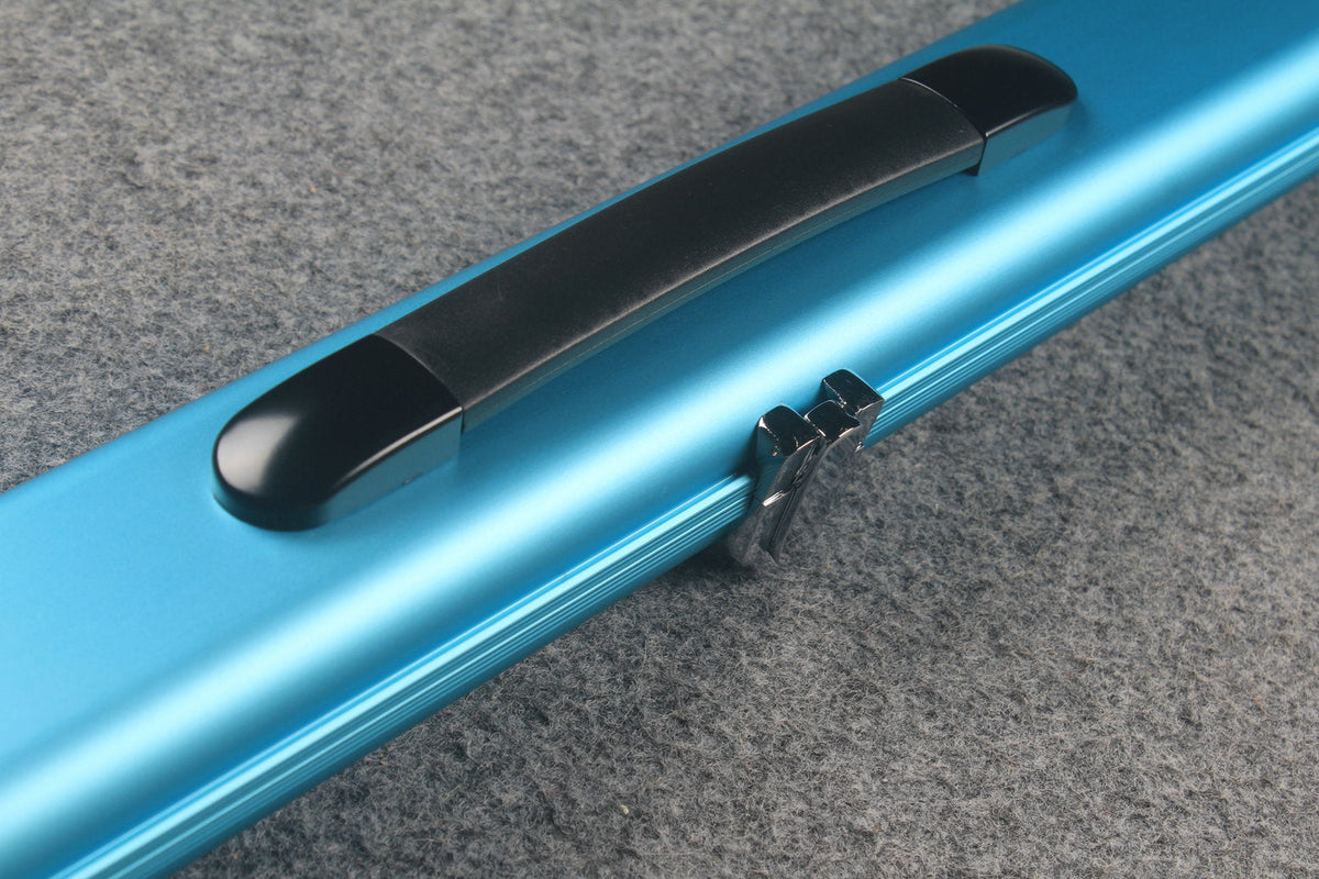 1 piece deluex slimline aluminium case with 2 slots WOODS CUES