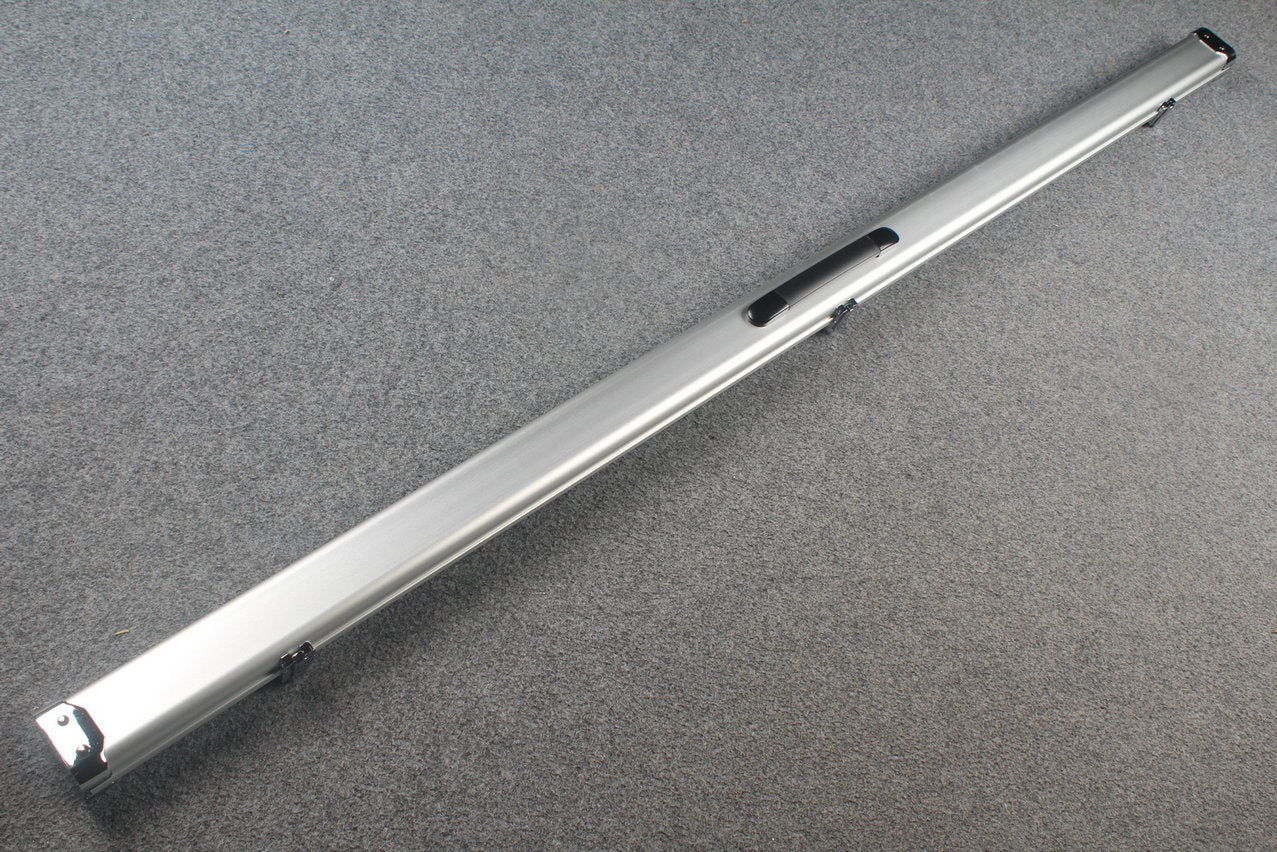 1 piece deluex slimline aluminium case with 2 slots