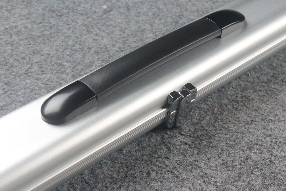 1 piece deluex slimline aluminium case with 2 slots WOODS CUES