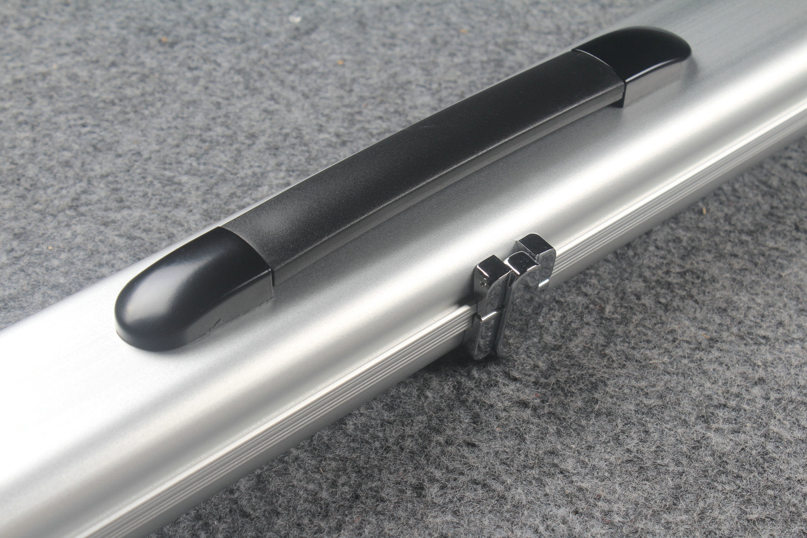1 piece deluex slimline aluminium case with 2 slots