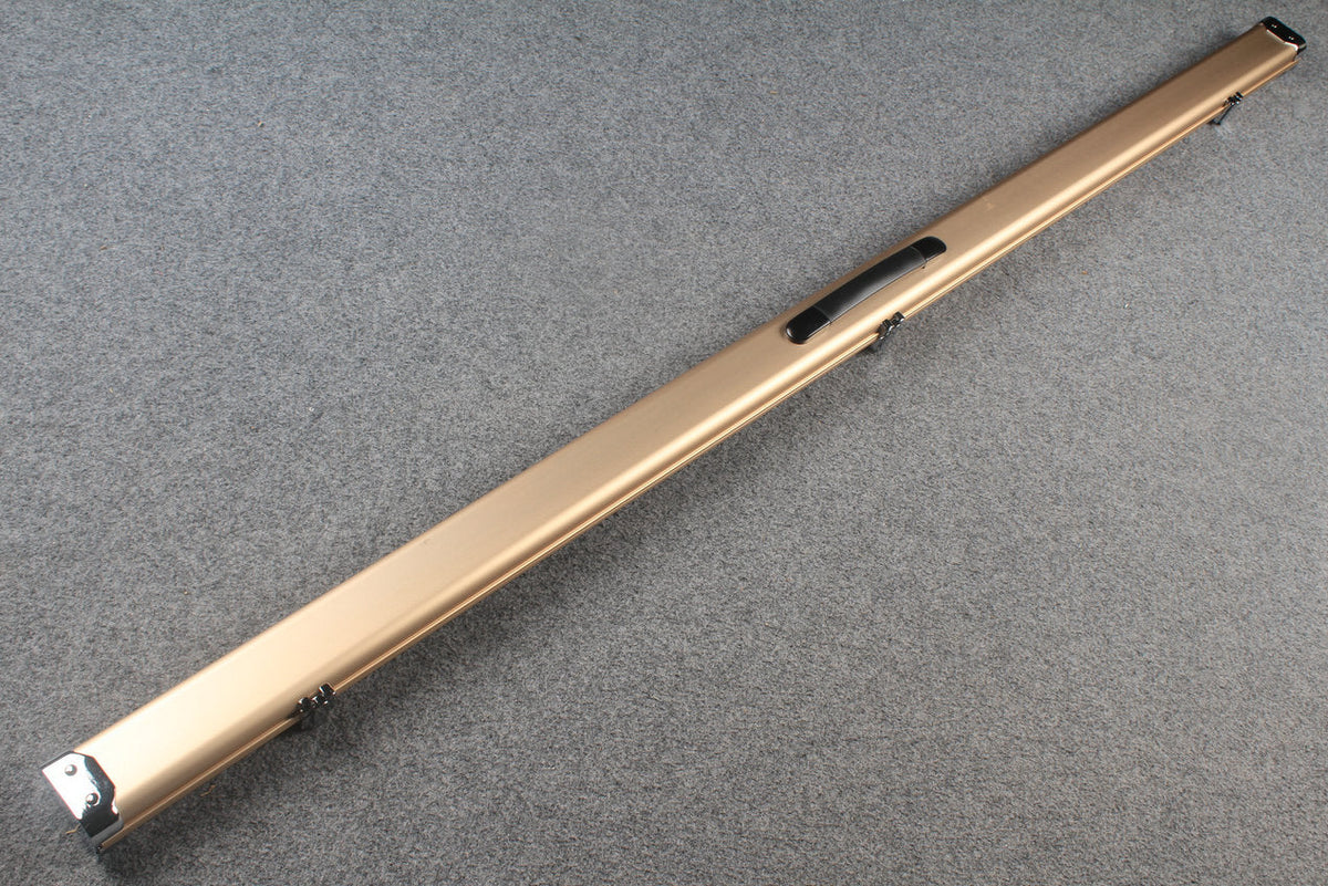 1 piece deluex slimline aluminium case with 2 slots WOODS CUES