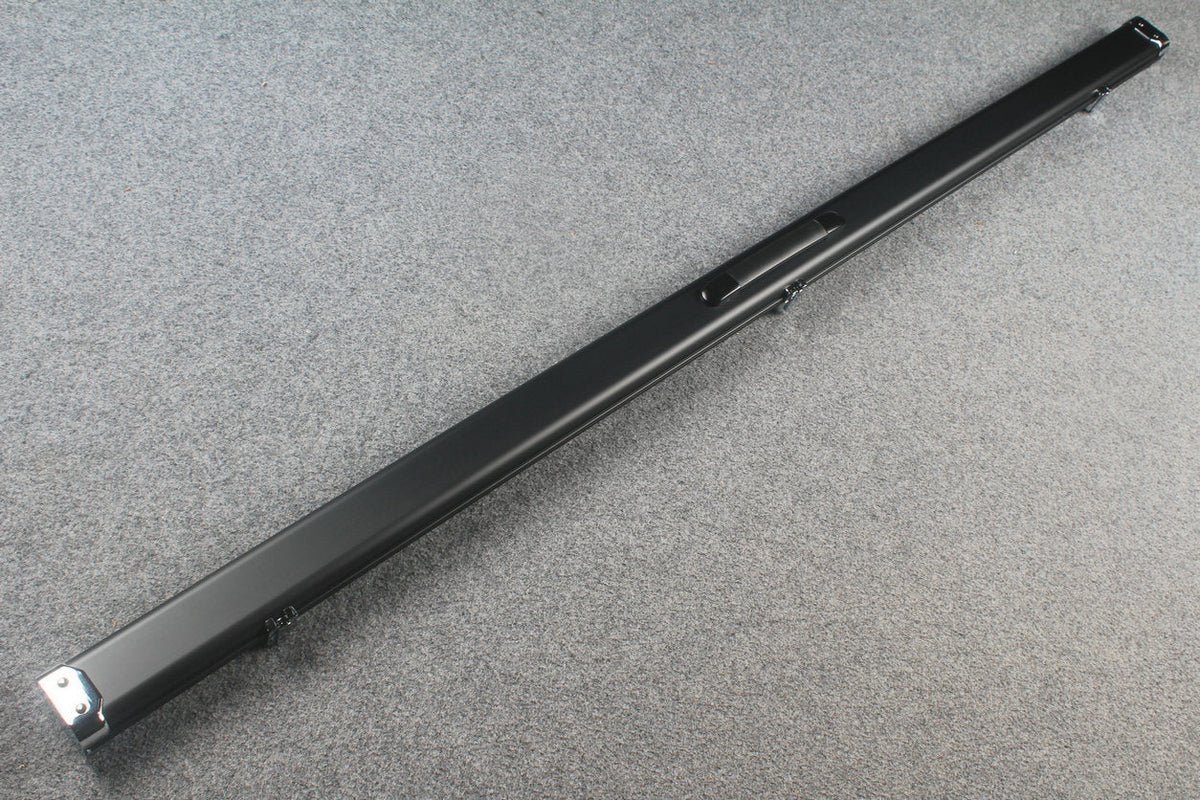 1 piece deluex slimline aluminium case with 2 slots WOODS CUES