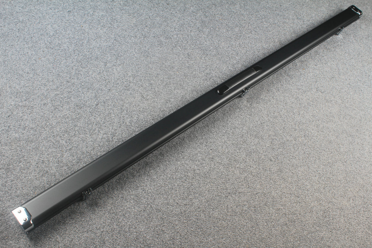 1 piece deluex slimline aluminium case with 2 slots WOODS CUES