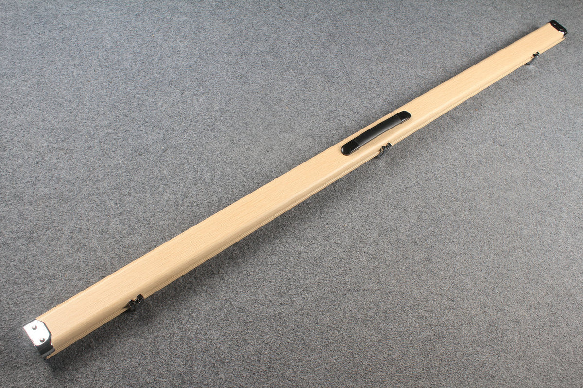 1 piece deluex slimline aluminium case with 2 slots WOODS CUES