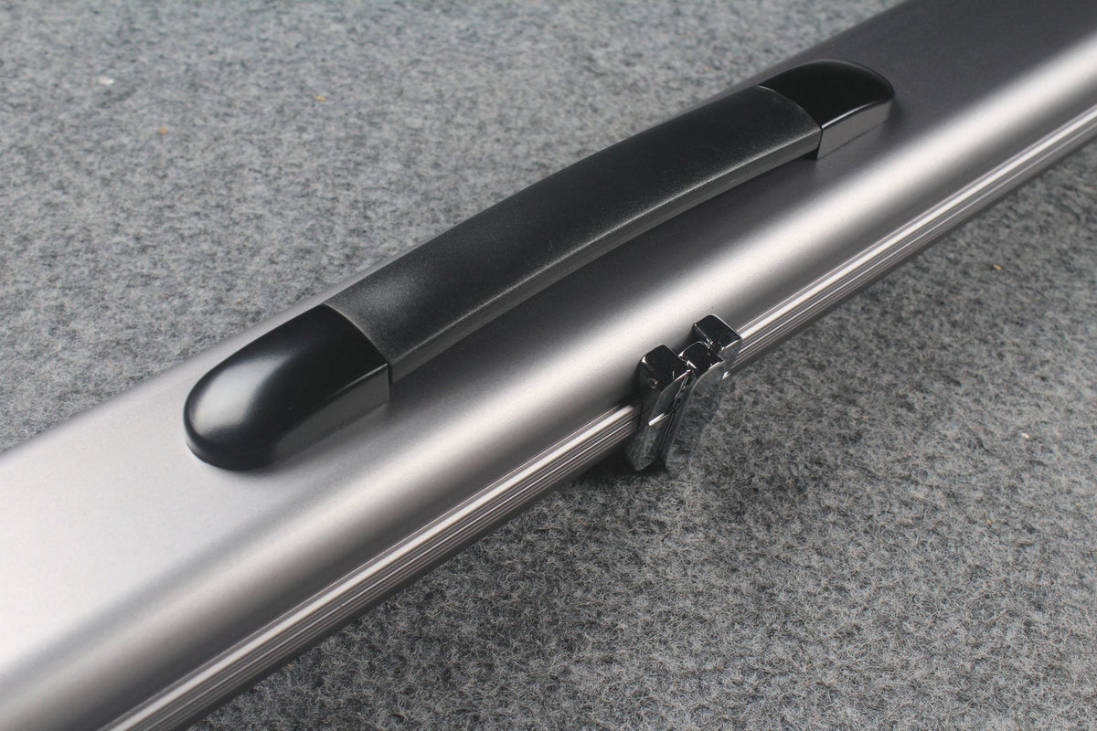 1 piece deluex slimline aluminium case with 2 slots WOODS CUES