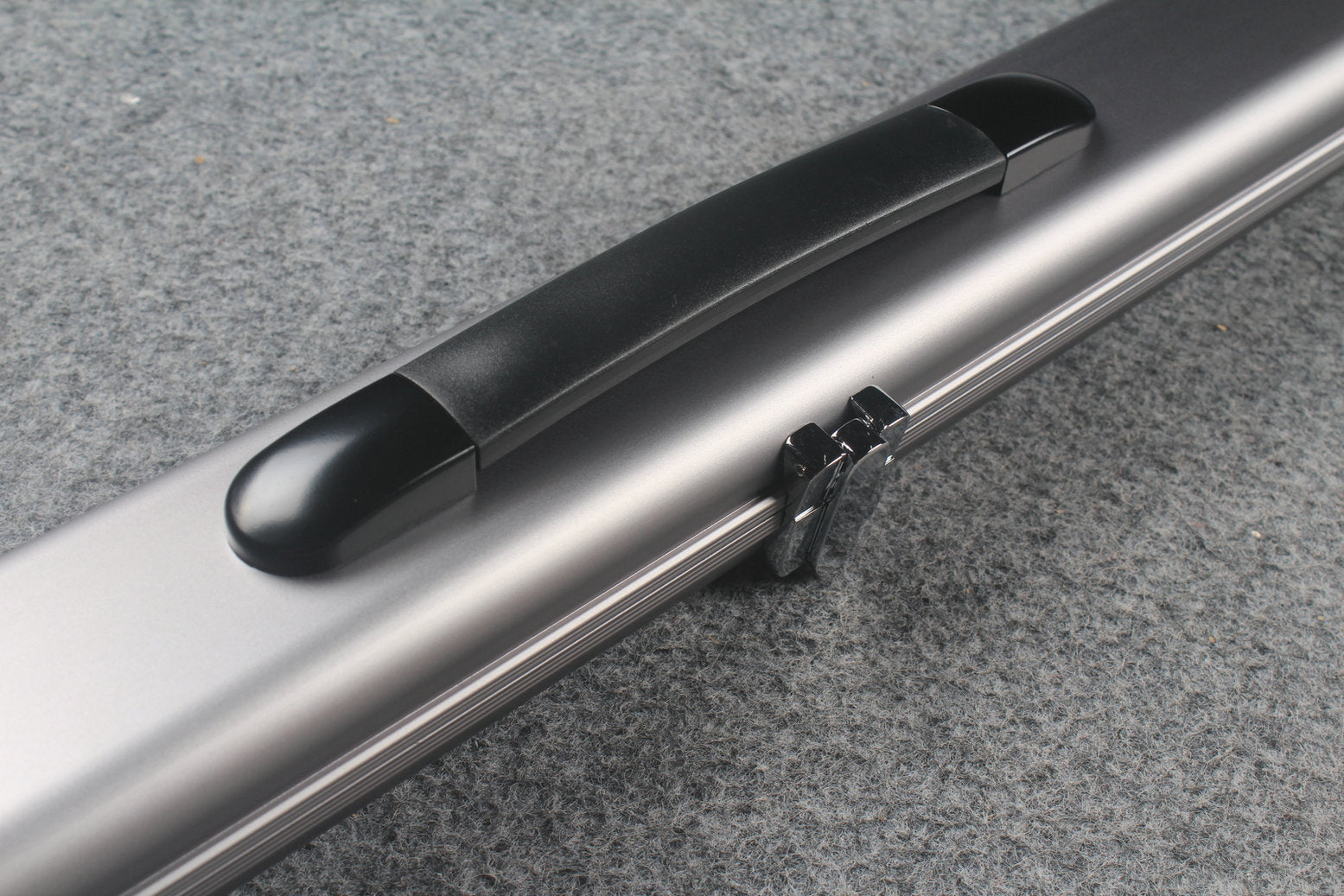 1 piece deluex slimline aluminium case with 2 slots