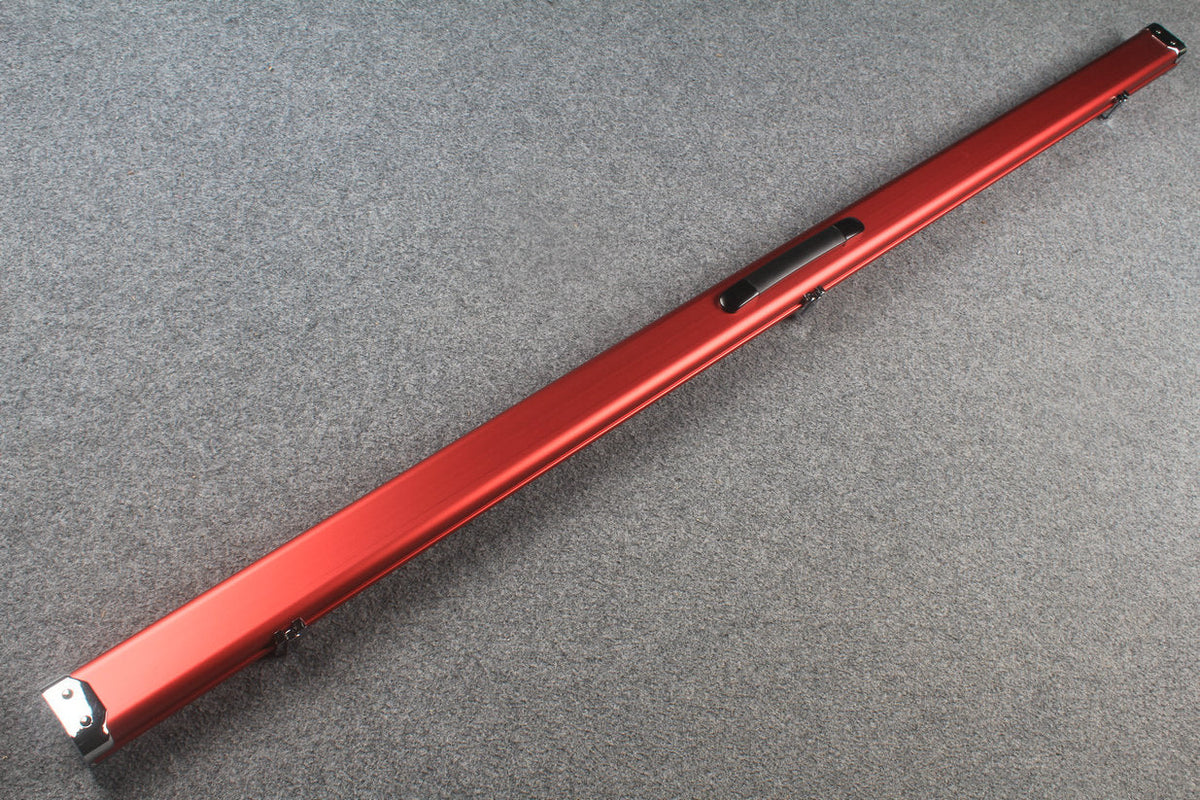 1 piece deluex slimline aluminium case with 2 slots WOODS CUES