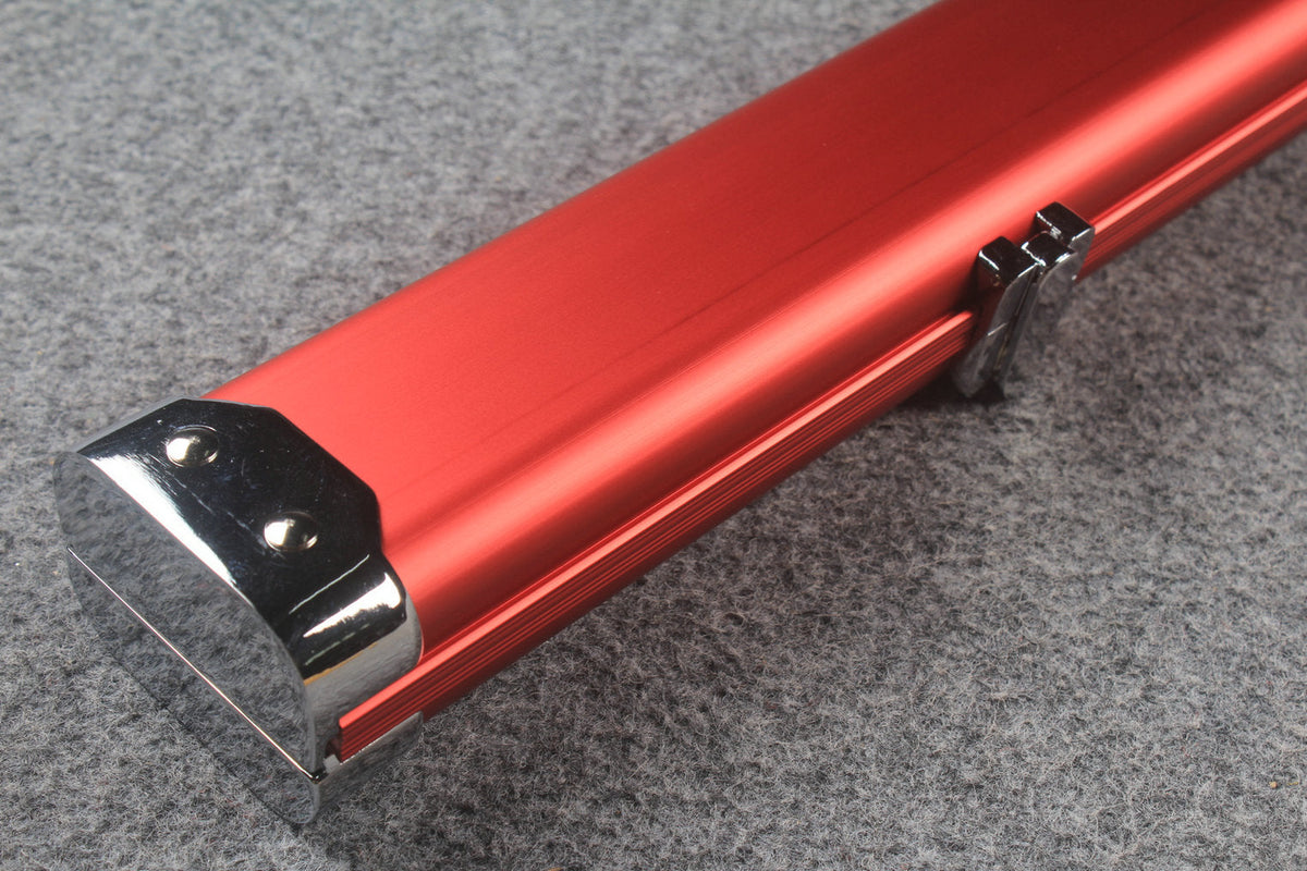 1 piece deluex slimline aluminium case with 2 slots WOODS CUES