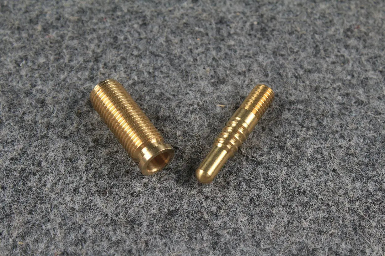 cue butt end joint brass pin for deroo mini butt or extension WOODS CUES