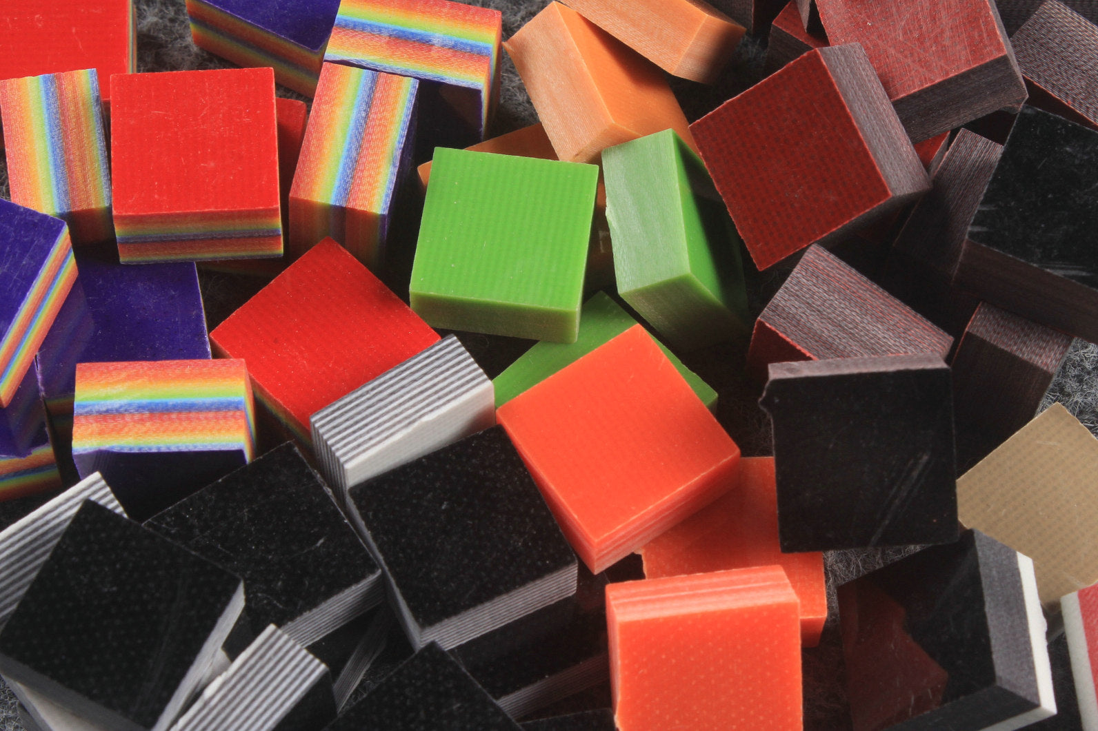 Micarta Pool Billiard square cue tips for jump and break cues WOODS CUES