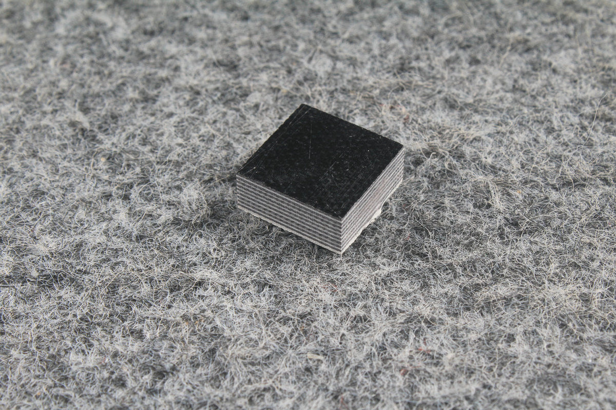 Micarta Pool Billiard square cue tips for jump and break cues WOODS CUES