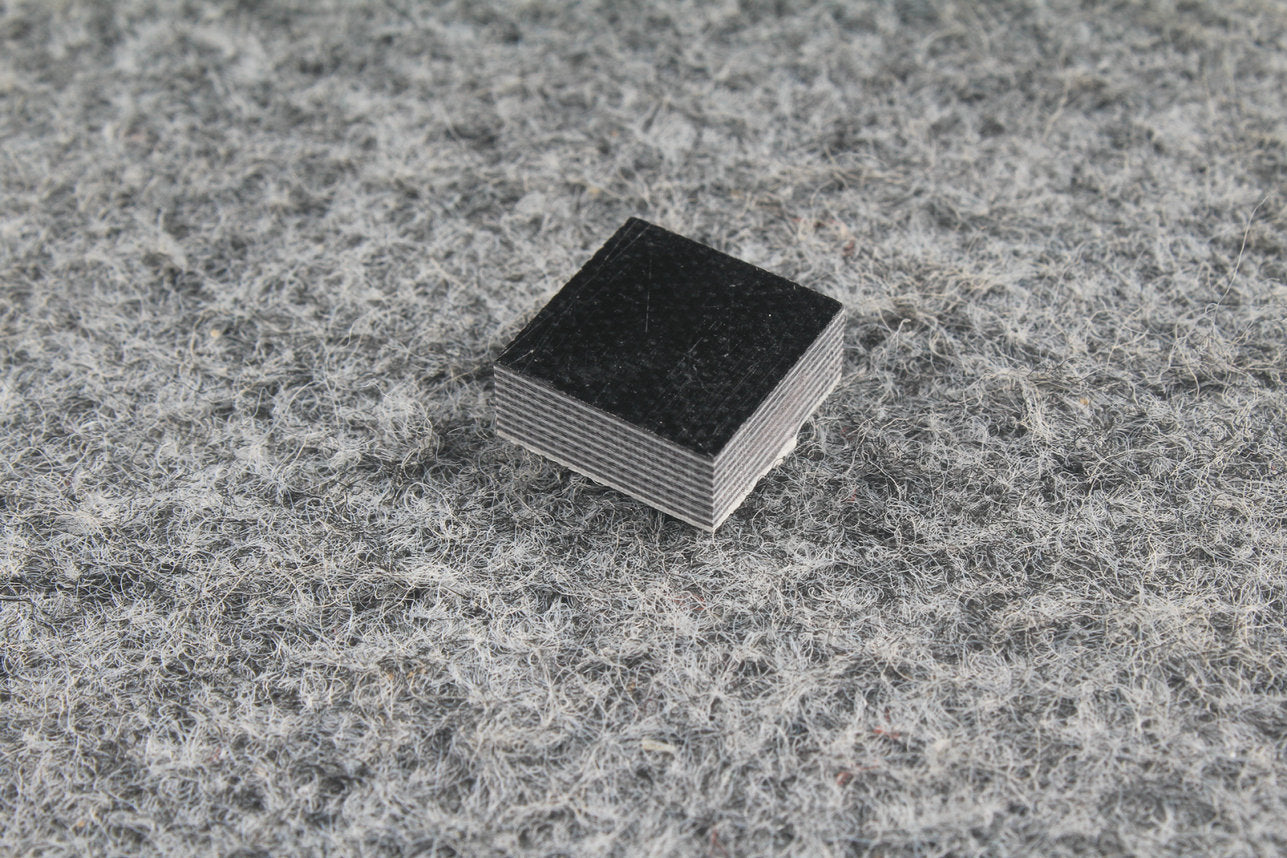 Micarta Pool Billiard square cue tips for jump and break cues WOODS CUES