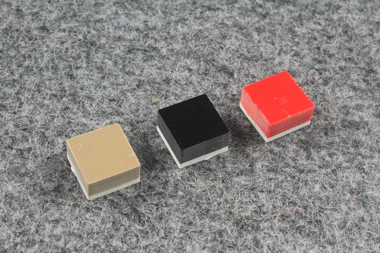 Micarta Pool Billiard square cue tips for jump and break cues WOODS CUES