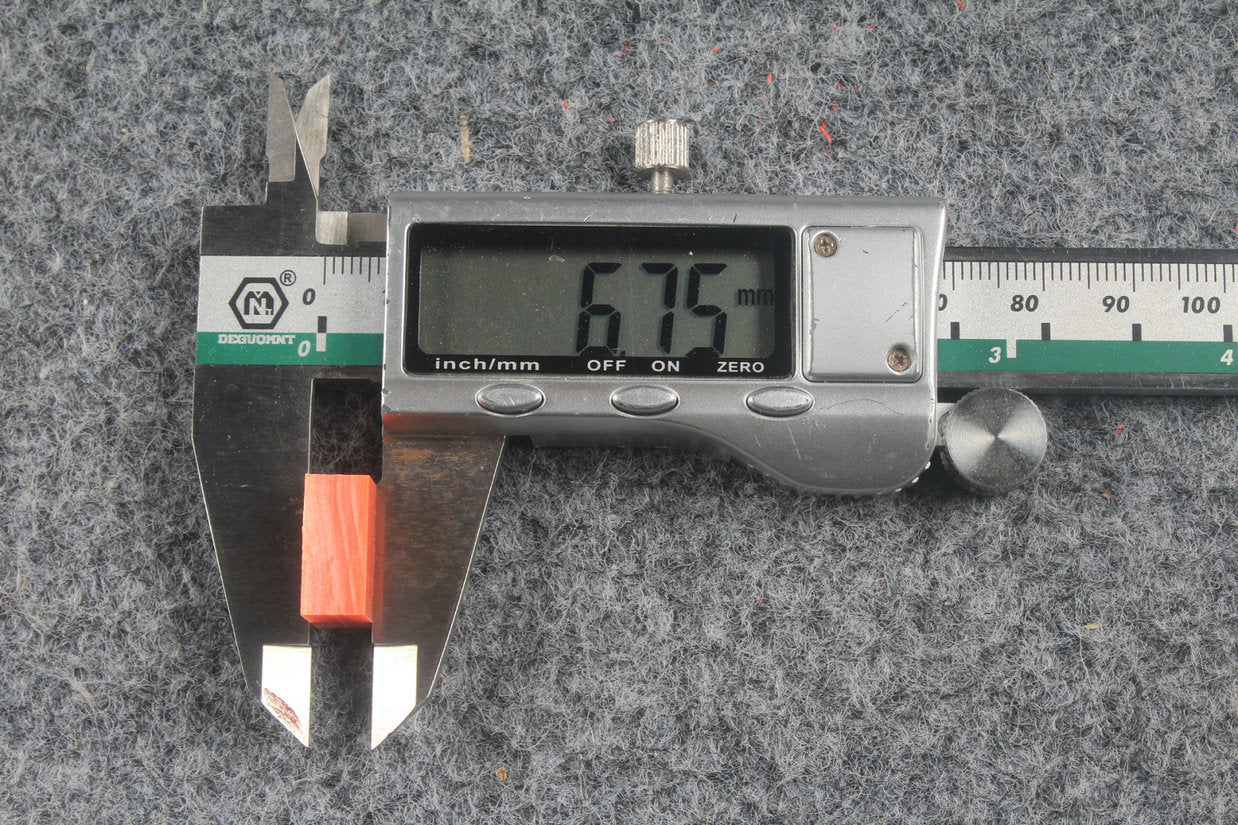 Micarta Pool Billiard square cue tips for jump and break cues WOODS CUES