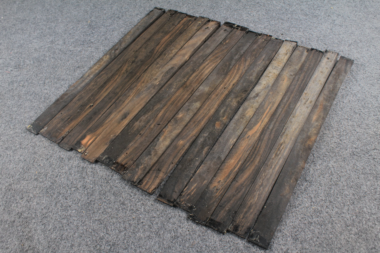 200 x  pieces ebony splices  snooker cue butt making material