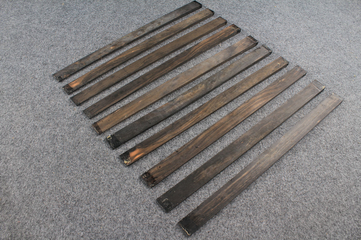 200 x  pieces ebony splices  snooker cue butt making material