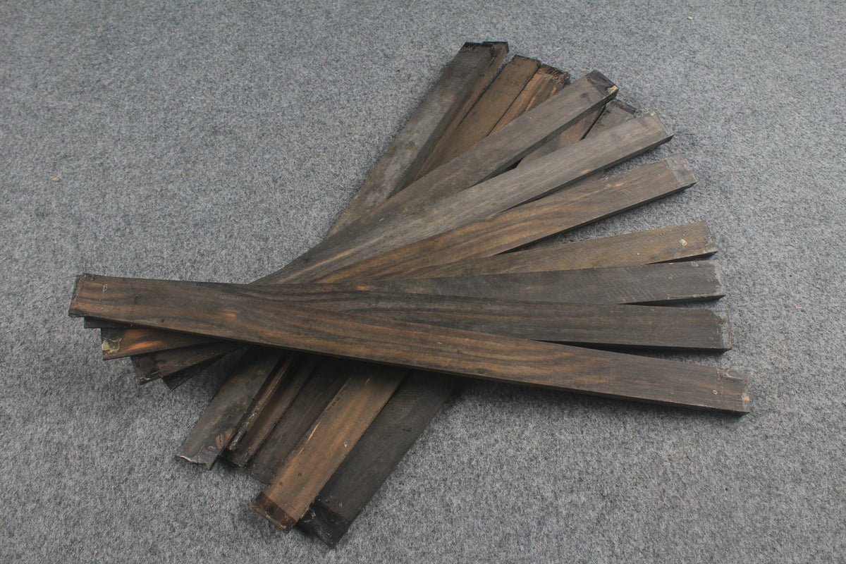 200 x  pieces ebony splices  snooker cue butt making material