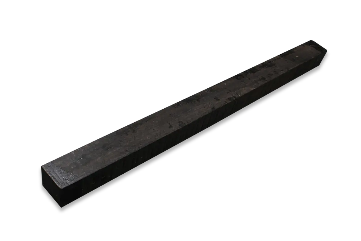 ebony square pool cues butt turning blanks