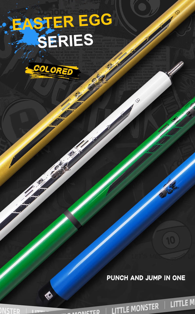 Carbon Fiber Shaft  Billiards Cue Punch&Jump Cue Stick easter egg series 11.8 mm little monster