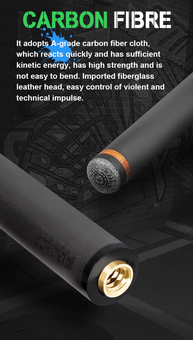 Carbon Fiber Shaft  Billiards Cue Punch&Jump Cue Stick easter egg series 11.8 mm little monster