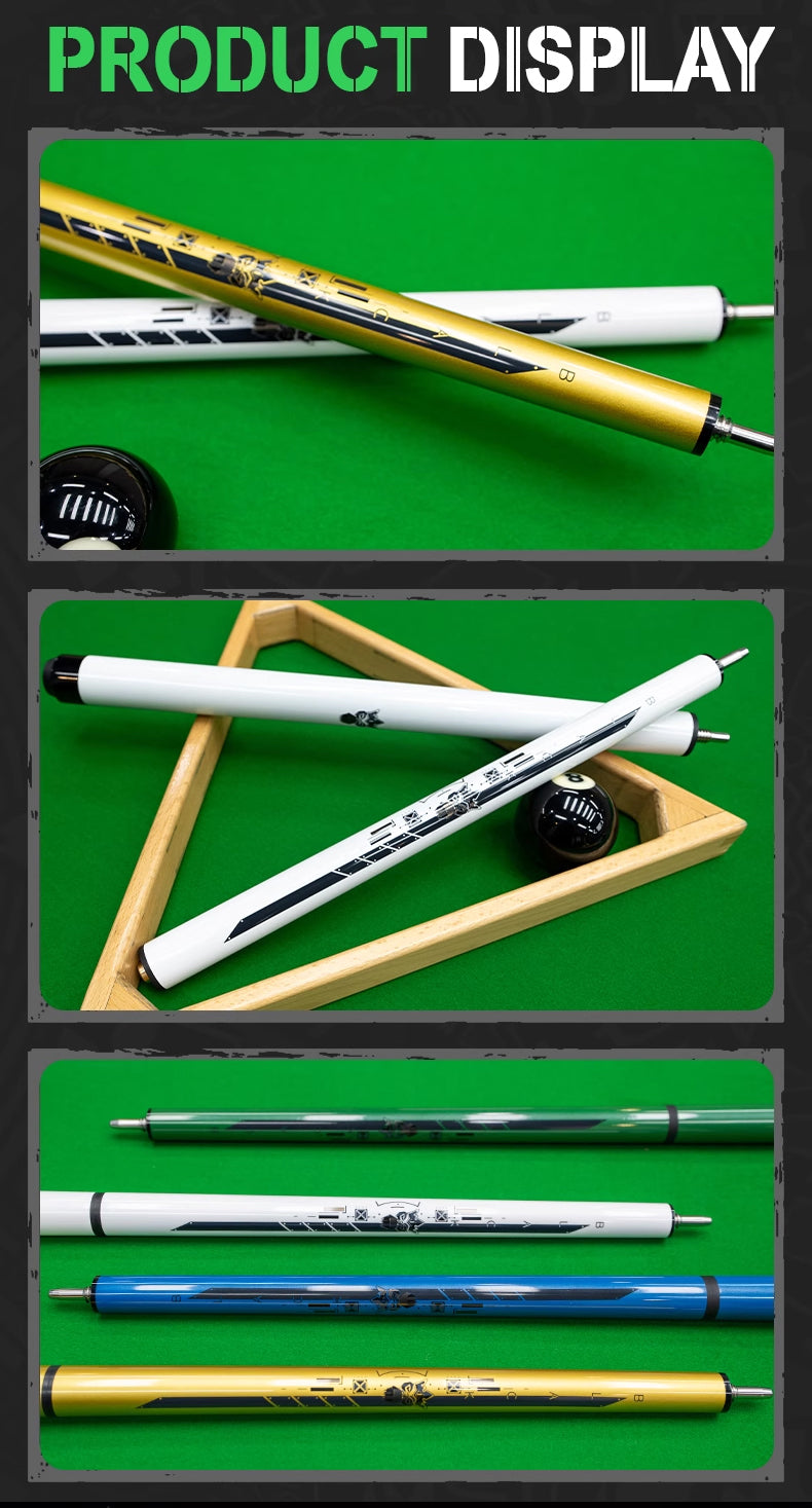 Carbon Fiber Shaft  Billiards Cue Punch&Jump Cue Stick easter egg series 11.8 mm little monster