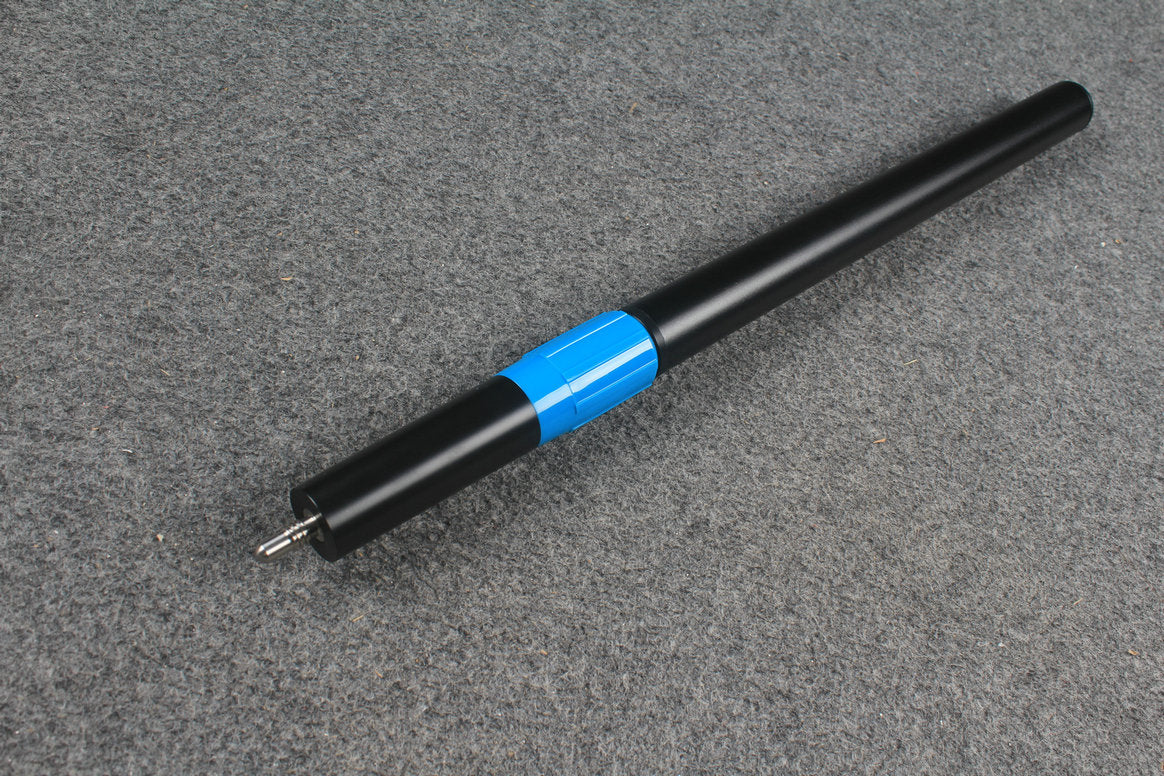 snooker cues telescopic extension, mini butt- steel joint