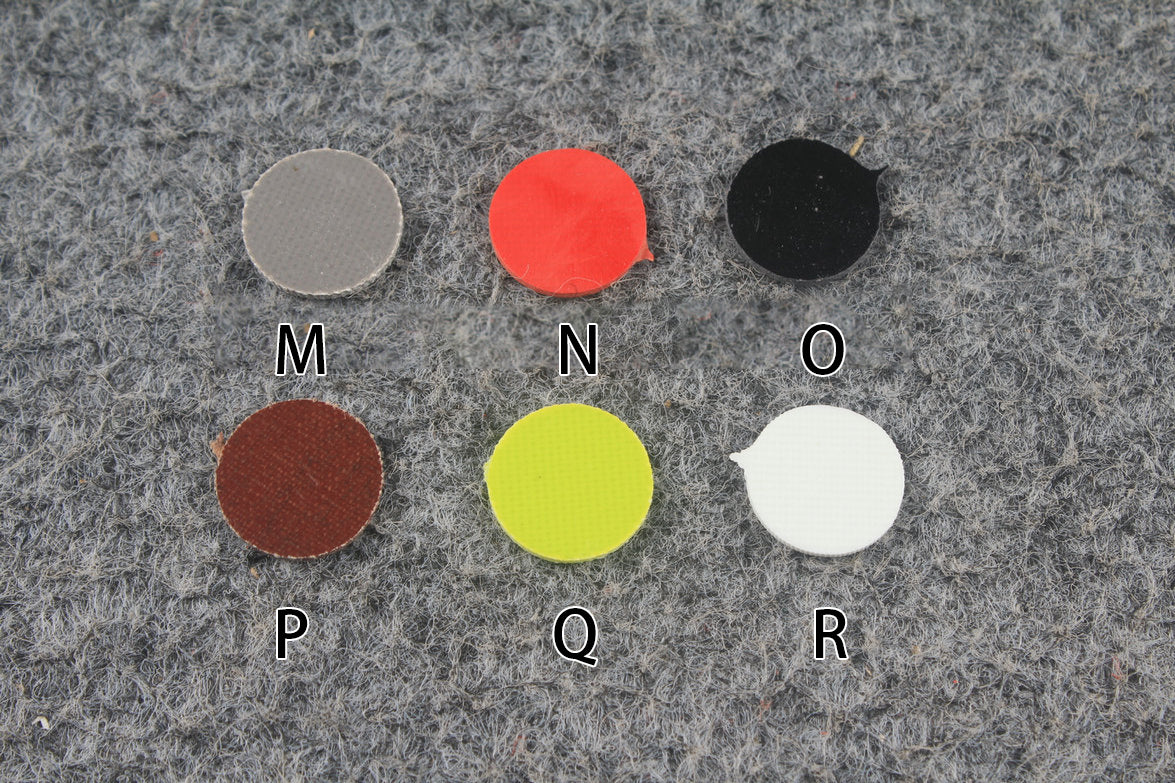 14.5 mm Colored Fiber Pads WOODS CUES