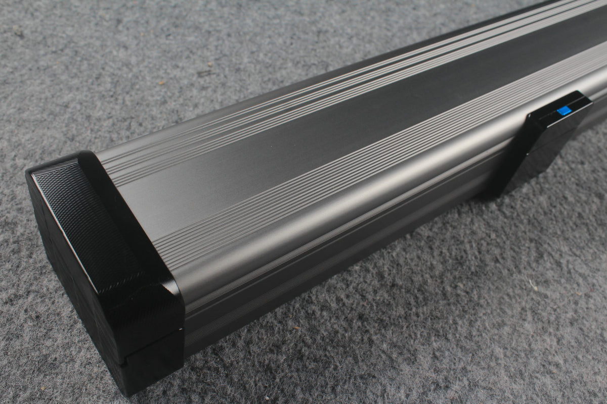 3/4 Premium Aluminium Snooker Cue Case – 2 Slots, Adjustable 120.5/124.8cm Interior
