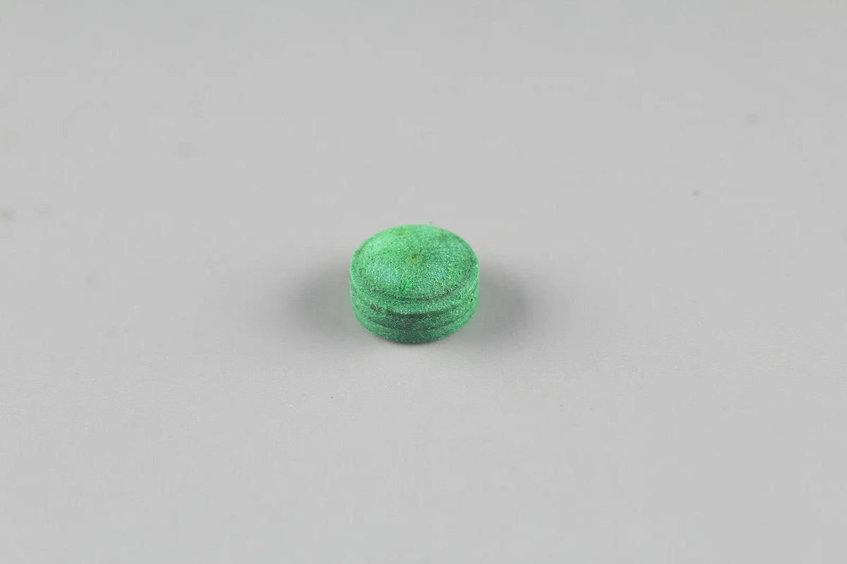 11 mm Woods Cues Tips Pig Skin Layered Tips - Green WOODS CUES