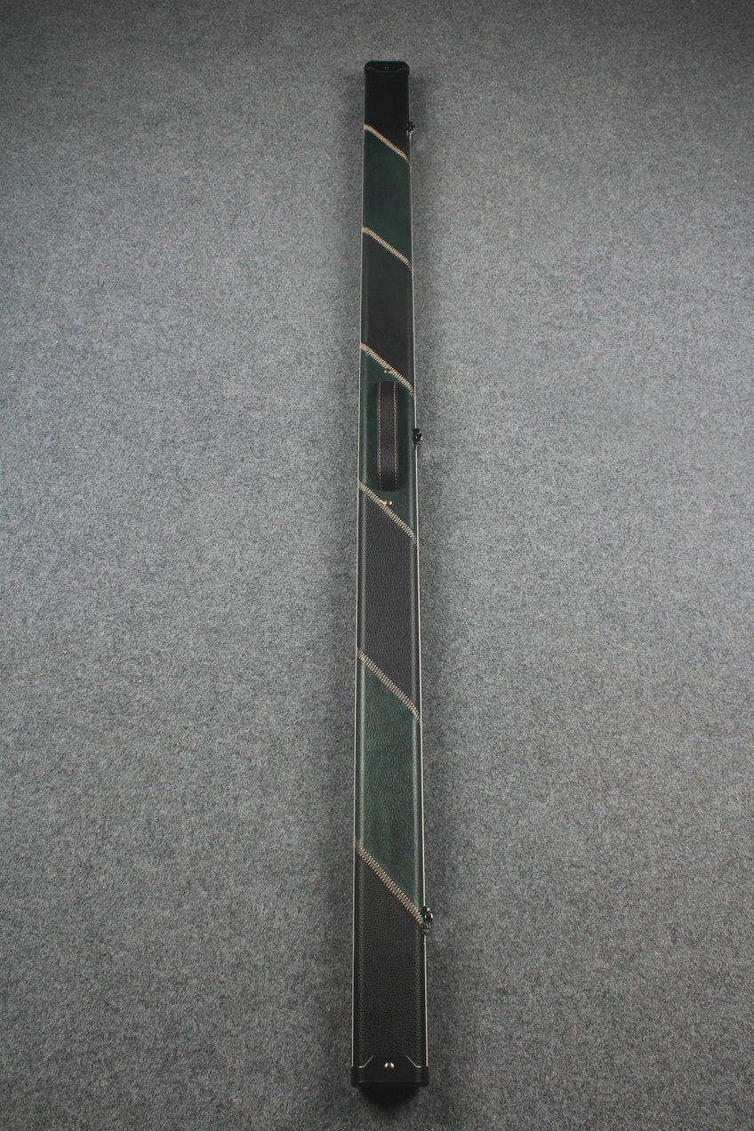10 of one piece leather 2 slot cases aluminium construction
