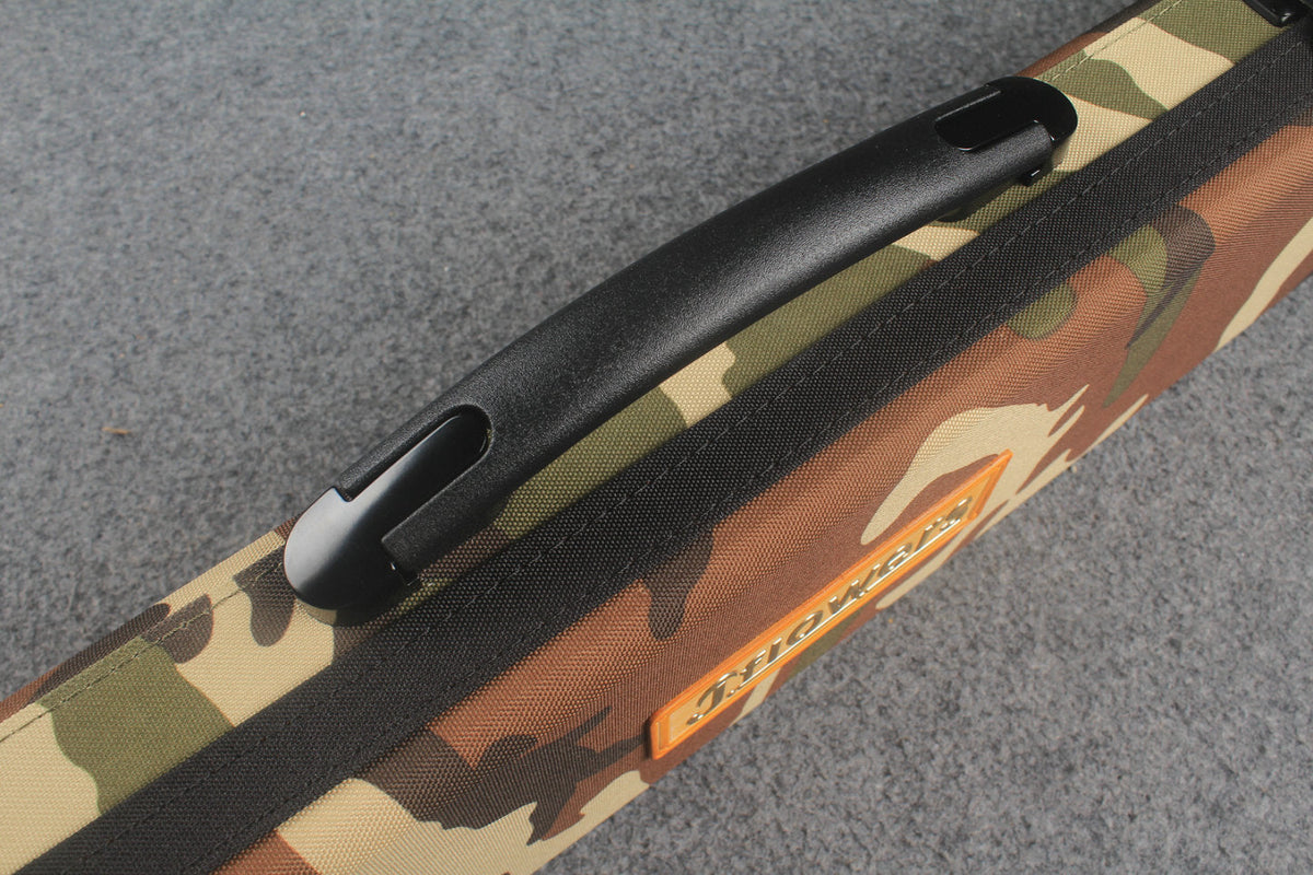 JF One-Piece Snooker & Pool Cue Case with Code Locks – 151cm Hard Case WOODS CUES