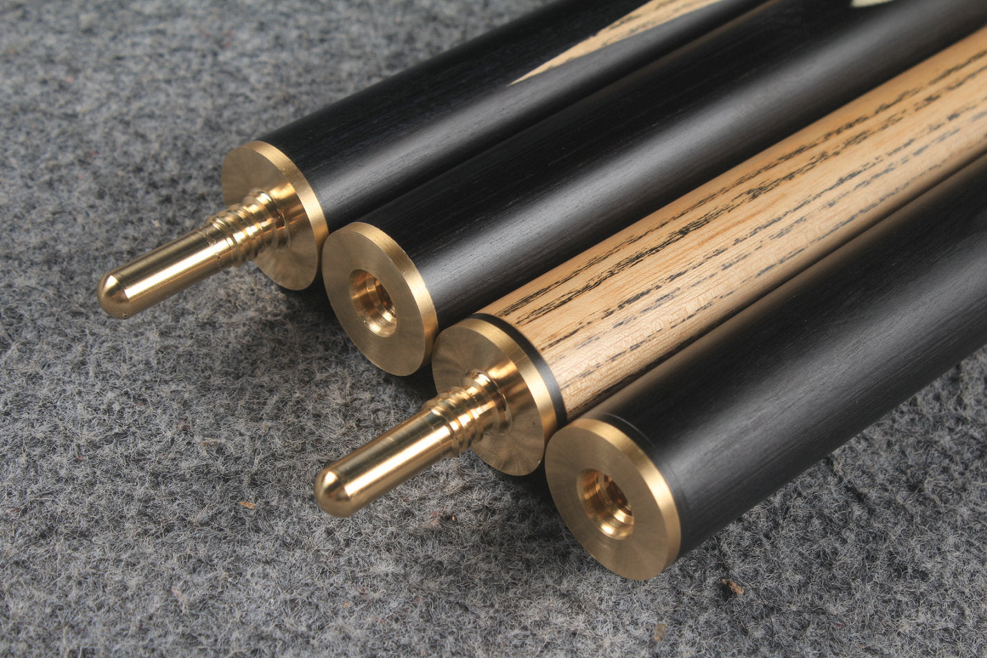 3/4 ASH english pool cue + break cue + case # 6935