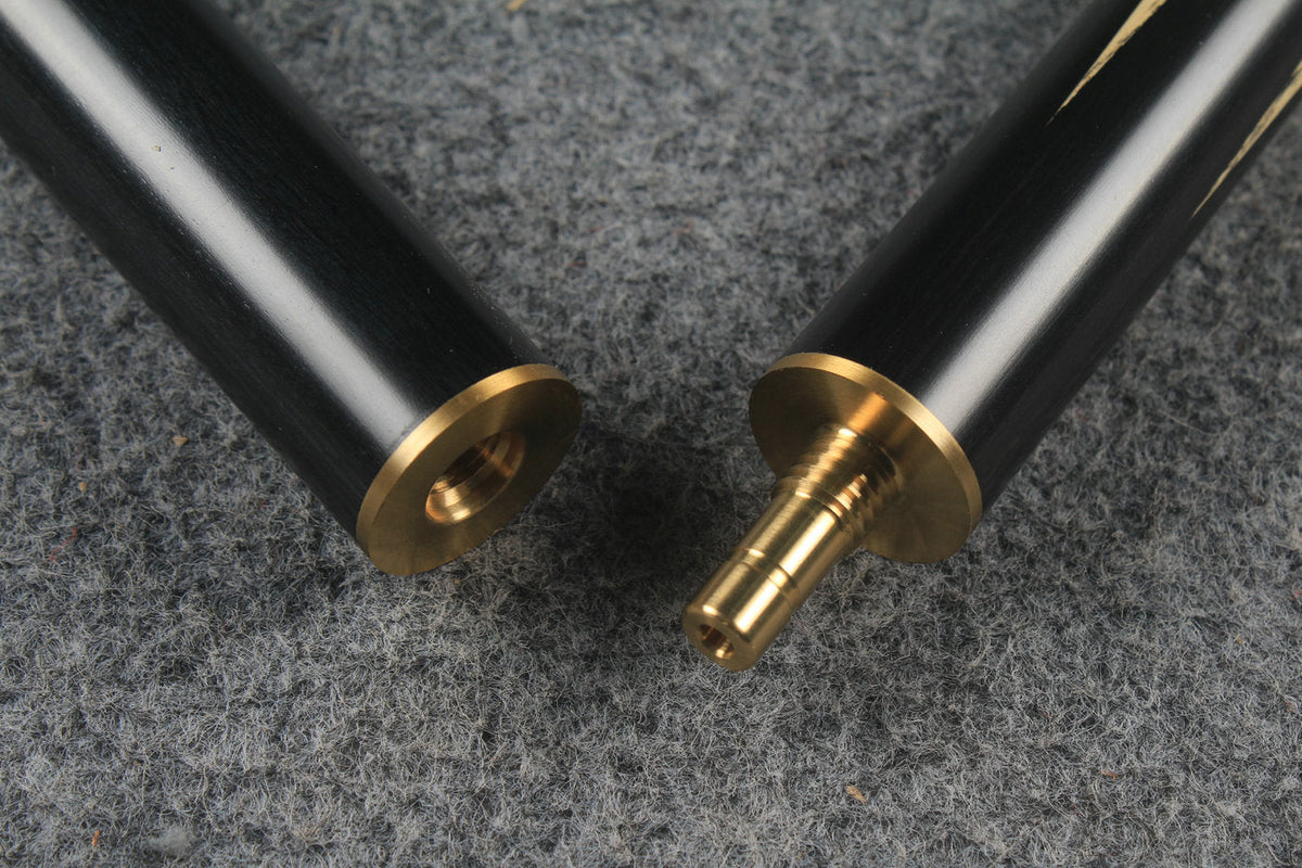 3/4 ash english pool cue  #6354 - #6357 WOODS CUES