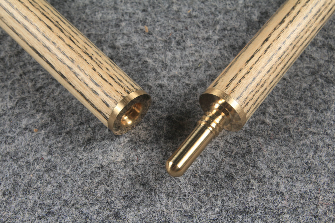 Exclusive 1/2 ash english pool cue burr wood # 5307