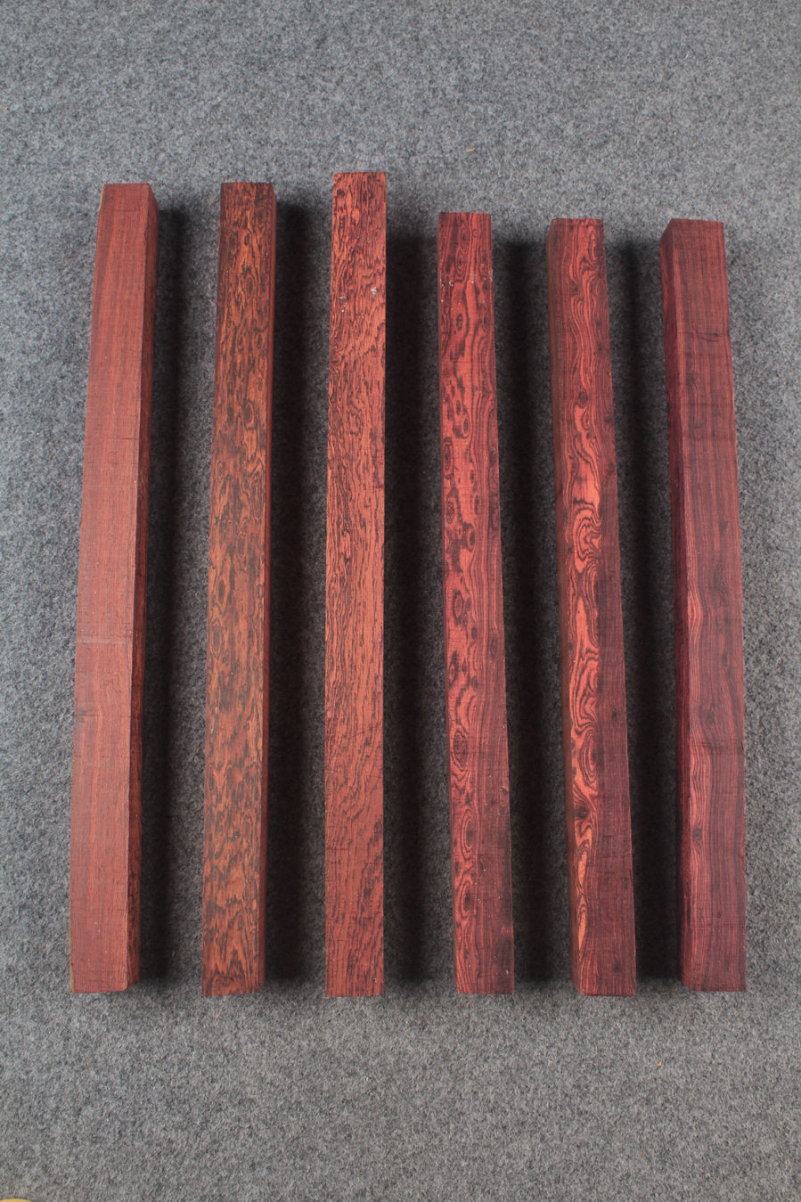 kingwood square pool cues butt turning blanks WOODS CUES