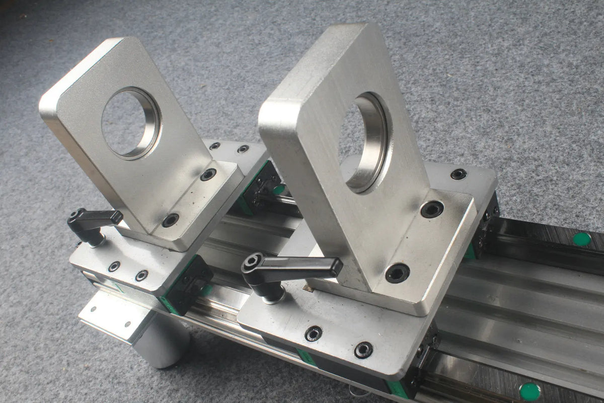 snooker and pool cue tip repair & maintenance lathe double chucks / rails WOODS CUES