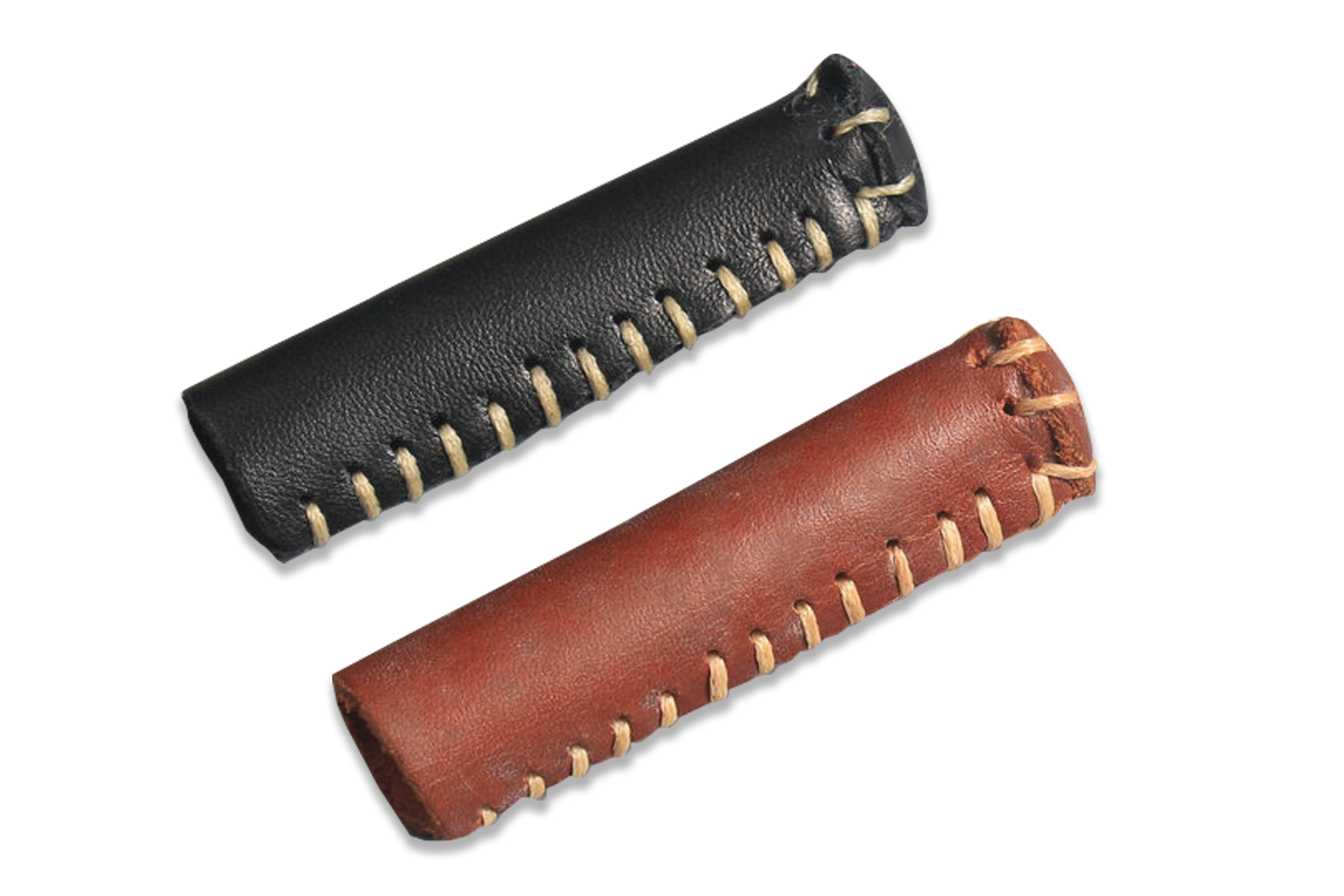Leather Pool Stick Wrap Cue Tip Cover Protector fit 9-10 mm/12.5-14 mm