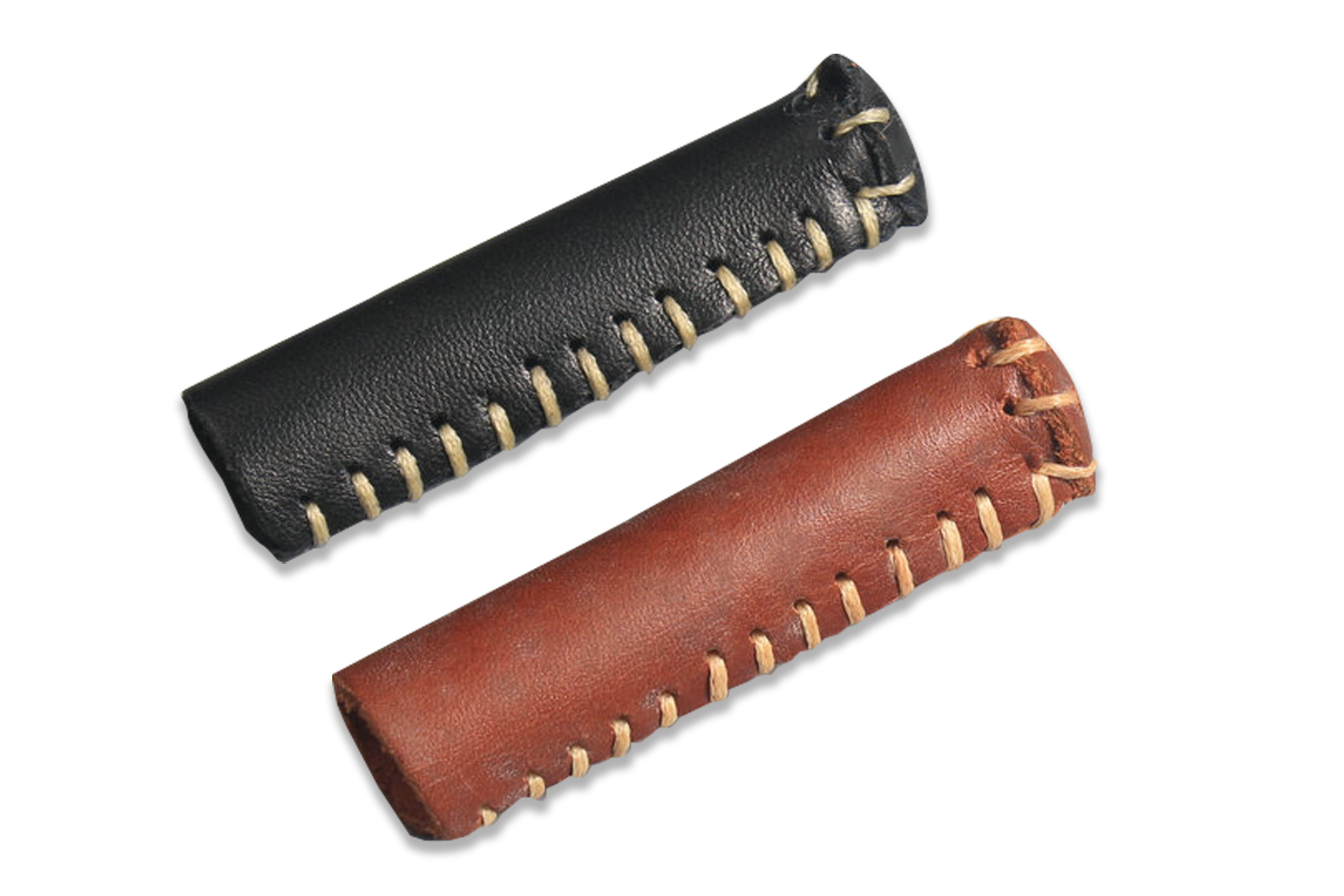 Leather Pool Stick Wrap Cue Tip Cover Protector fit 9-10 mm/12.5-14 mm
