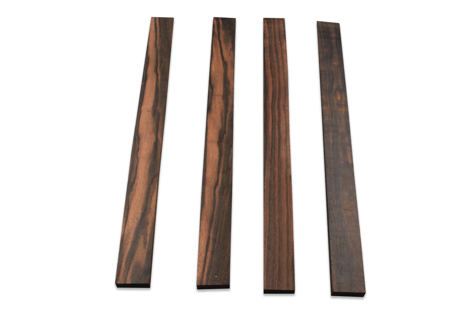 macassar ebony wood splices snooker cue butt splices
